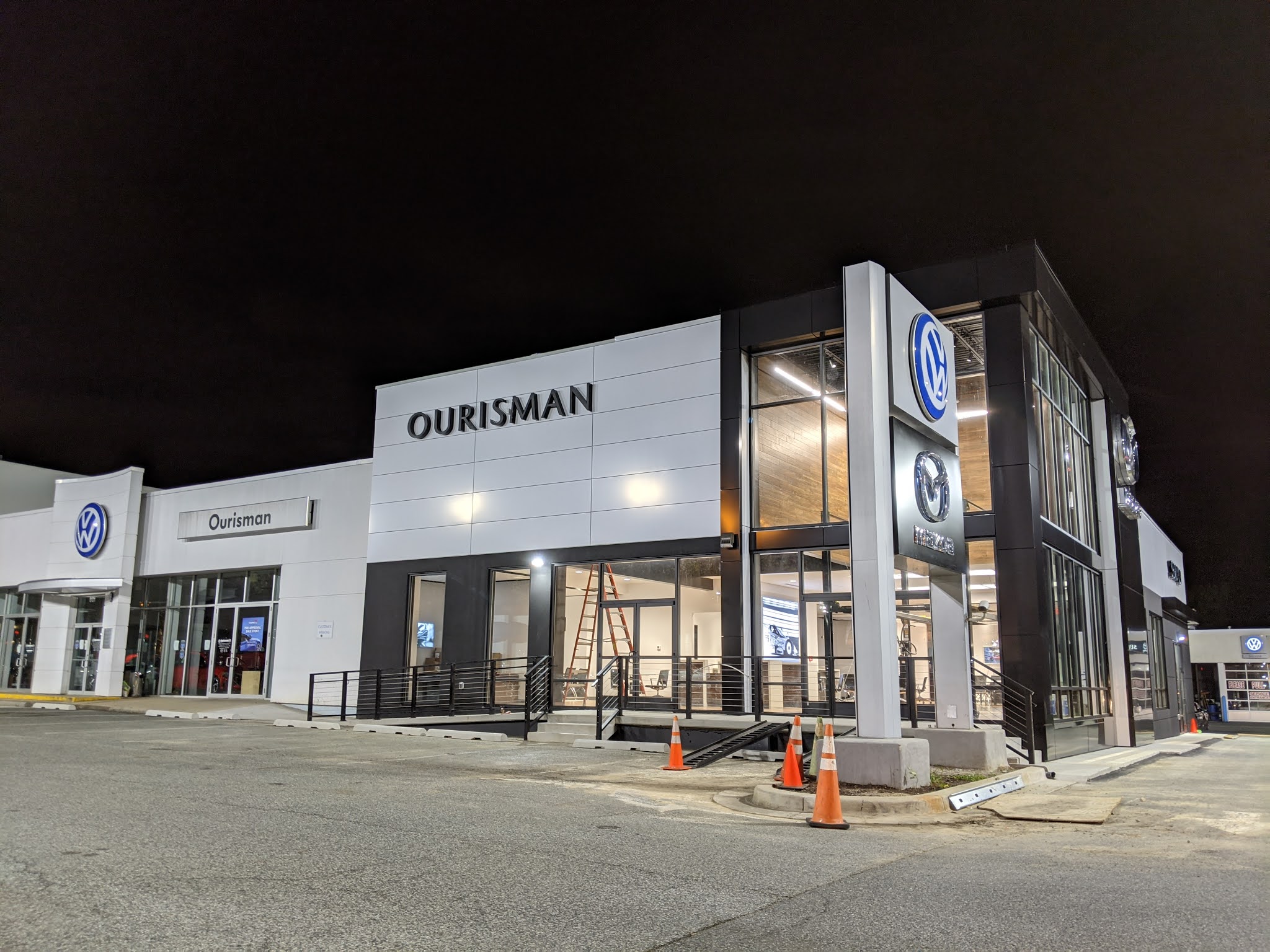 Rockville Nights Rockville car dealership construction wrapping up