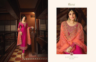 Fiona Kritika heavy Dupatta vol 18 salwar kameez