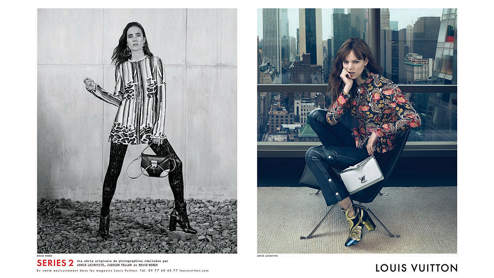Louis Vuitton Fall 2008/Winter 2009 Ad Campaign: Laetitia Casta