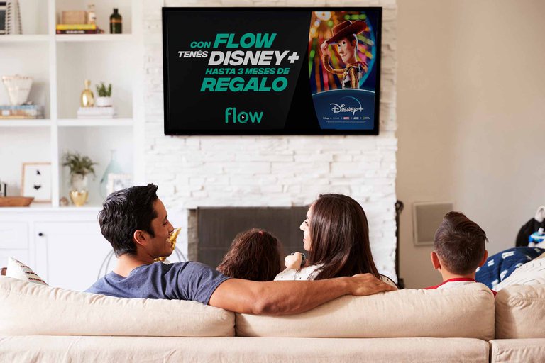 Argentina Cablevisión Flow ofrece Disney+ de regalo por tres meses