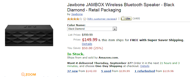 Jawbone Jambox Coupon