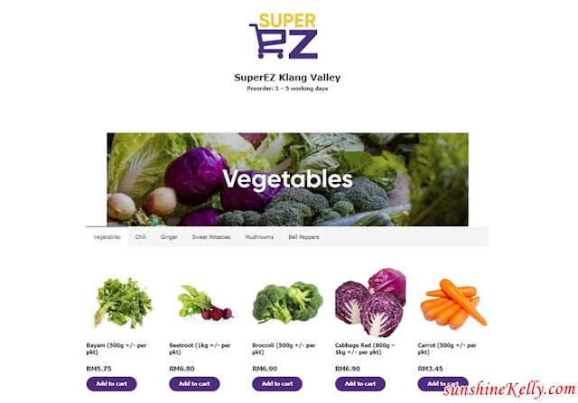 Fresh Fruits and Vegetables, Eatzeely SuperEZ,  Eatzeely, Online Groceries,  Online Food Delivery, SuperEZ, EZDuit, Online Groceries, Online F&B, Lifestyle 