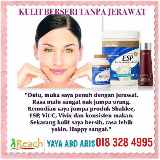 Set jerawat shaklee