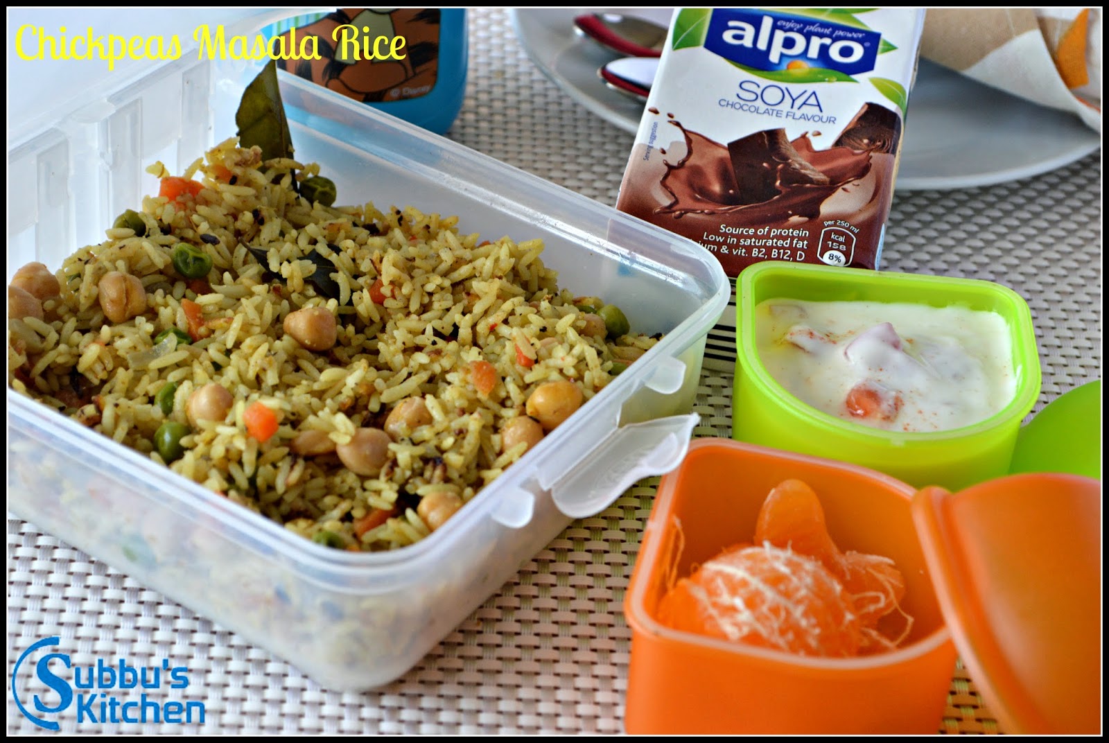 Chickpeas Masala Rice Chickpeas Masala Rice