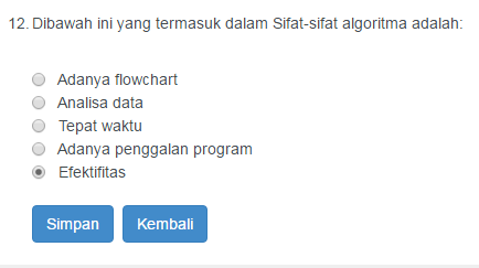 Soal Uts Logika Algoritma Semester 1 Bsi