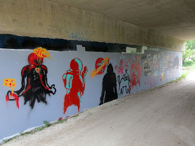 Images under bridge