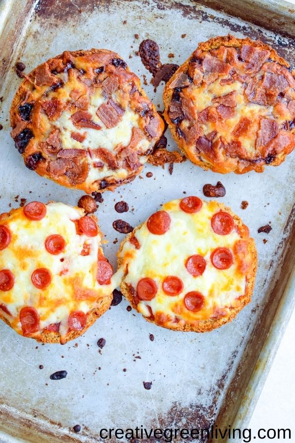 GlutenFree Mini Pizzas with English Muffins Creative Green Living