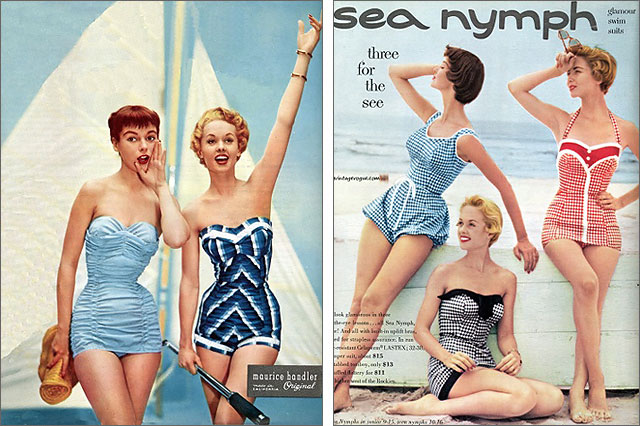 1950 swimsuit