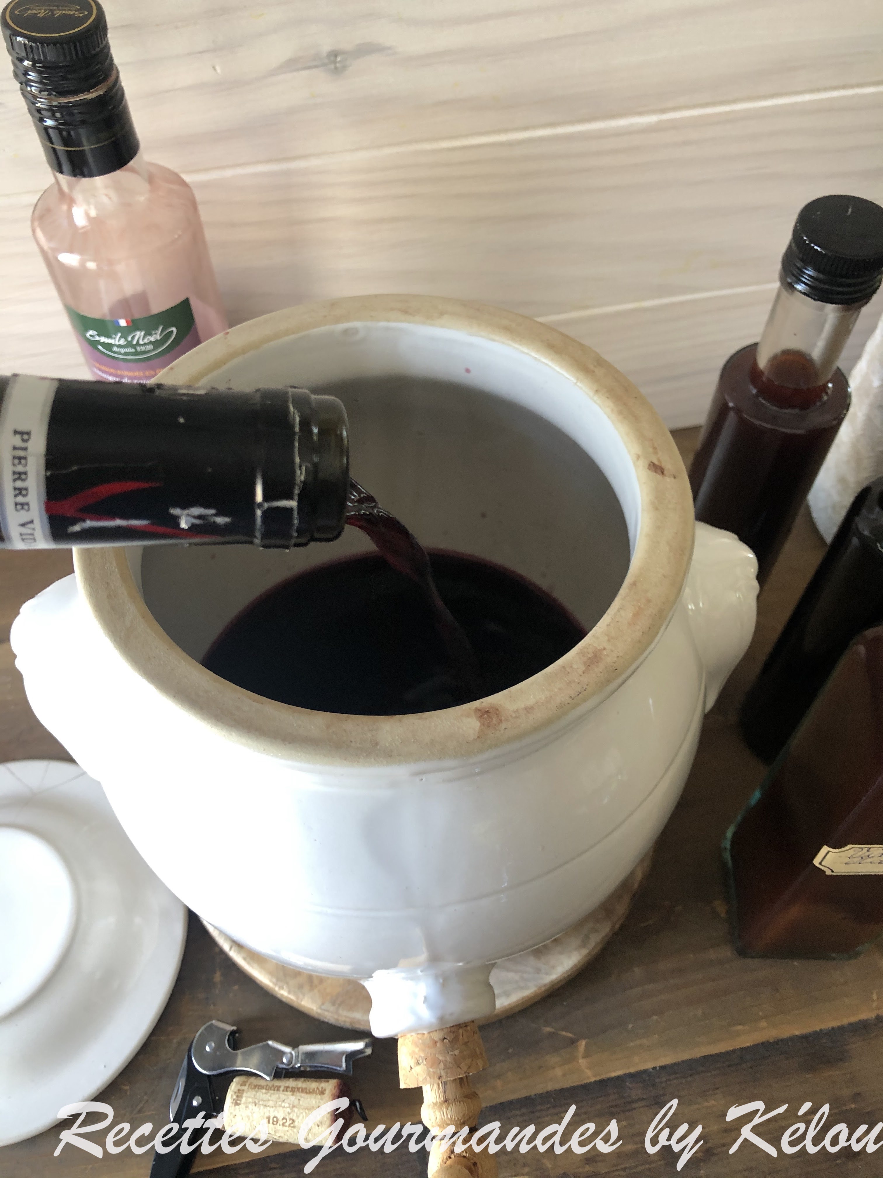 Faire du vinaigre de vin maison