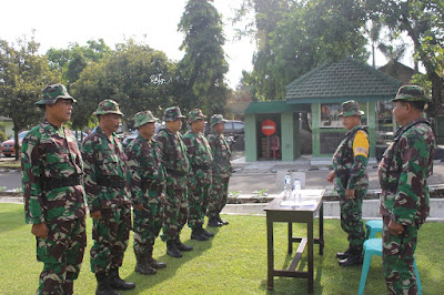 KODIM SRAGEN GELAR UTP JABATAN TERITORIAL DAN INTELIJEN