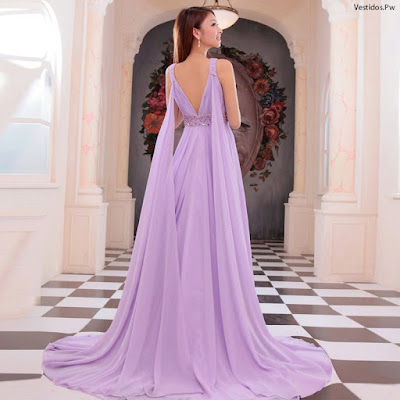 Vestidos de Noche sin Espalda Vestidos de Noche sin Espalda