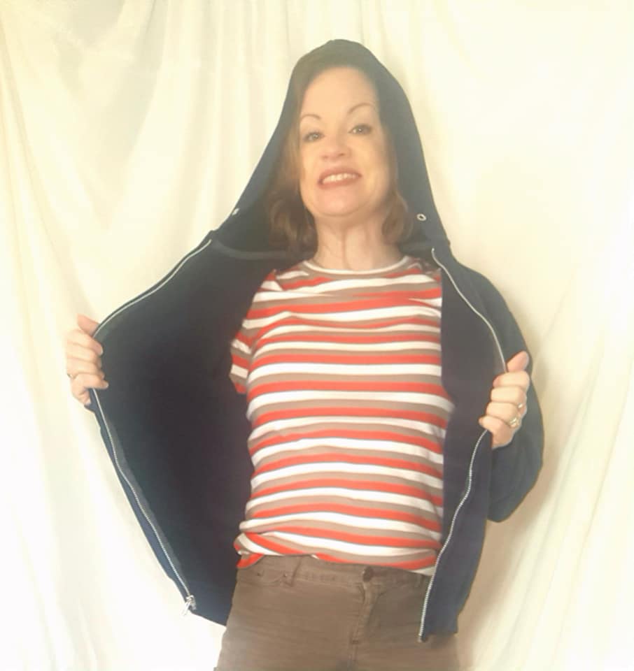 I Can Work With That; Refashions by Chickie W.U. A NoSew Hoodie Refashion