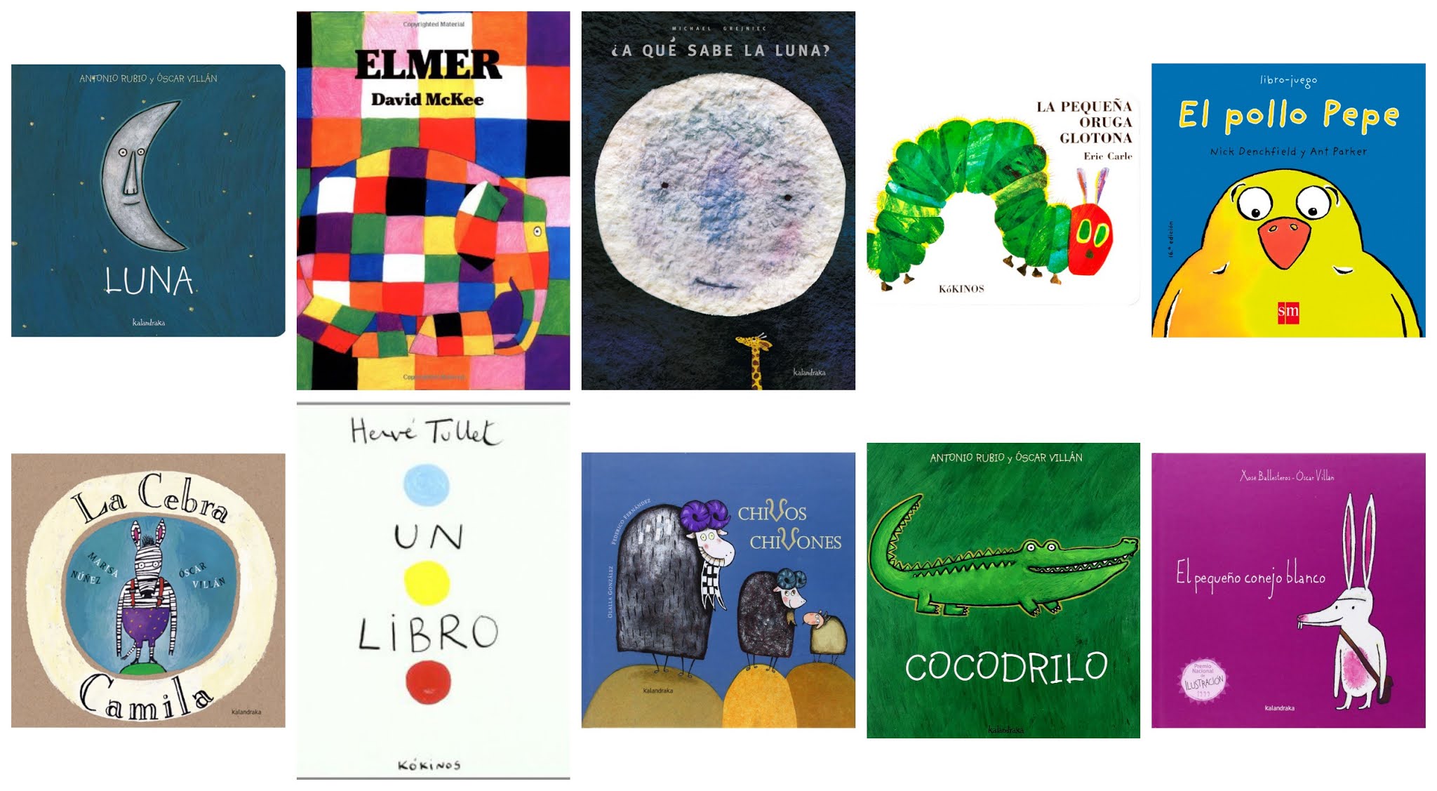 Selección De Libros Y Cuentos Para Niños (2-3 Años)
