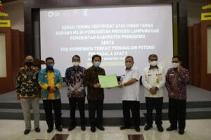 Wakil Pemprov Lampung Hadiri Serah Terima BMN