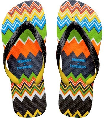 miami, moda and more...: Havaianas by Missoni: beach sandals go couture ...