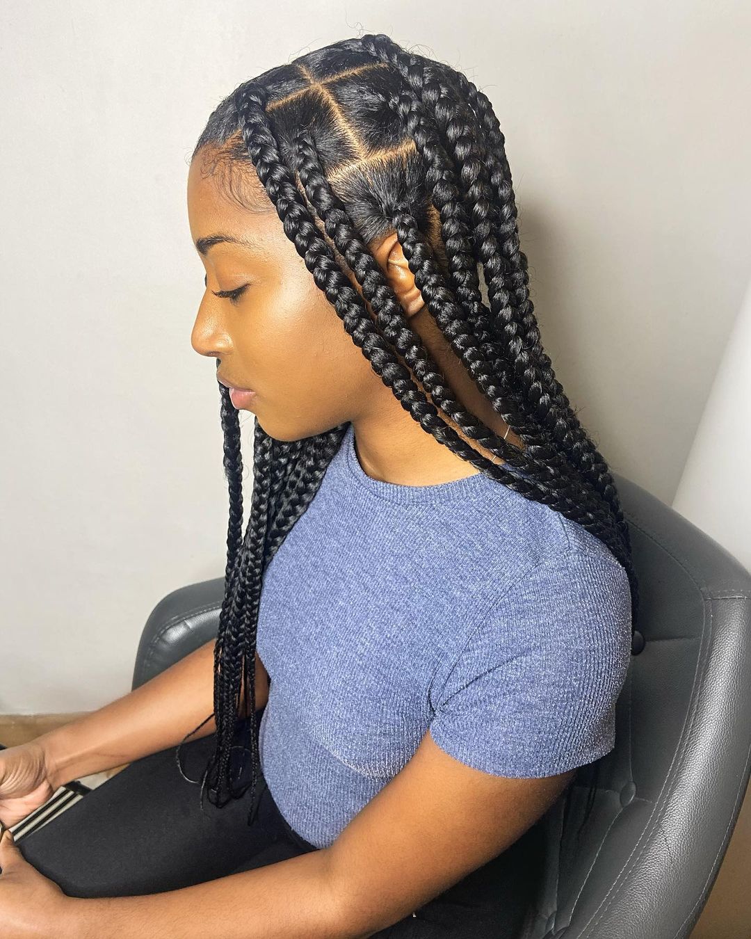 20+ Cute Knotless Braids Hairstyles 2021: Fabulous Knotless Box Braids