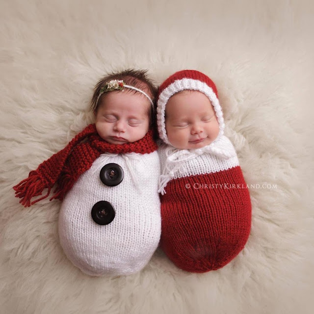 Baru Saja Lahir, Begini Cara Bayi Mungil Merayakan Natal Pertama Mereka Baru Saja Lahir, Begini Cara Bayi Mungil Merayakan Natal Pertama Mereka