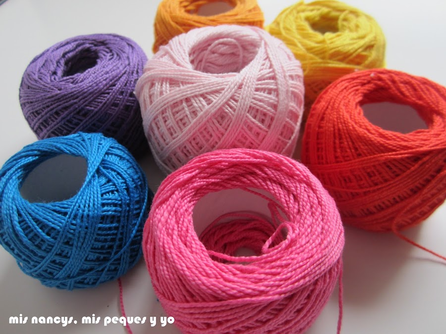 mis nancys, mis peques y yo, hilos colores