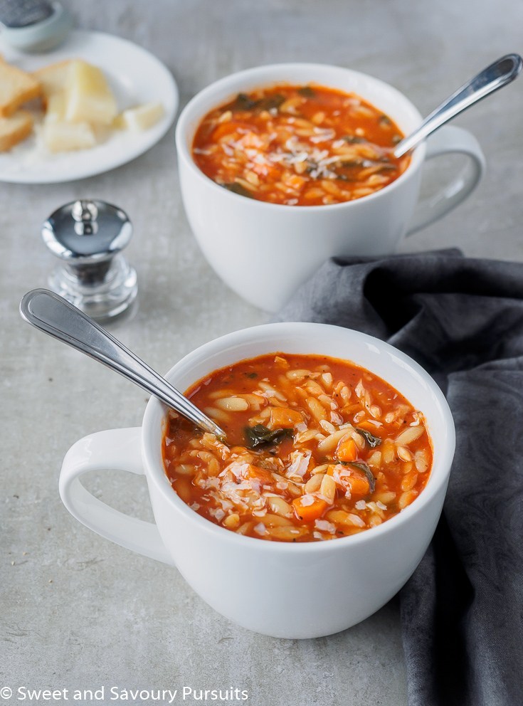 TOMATO ORZO SOUP Believe the Taste!