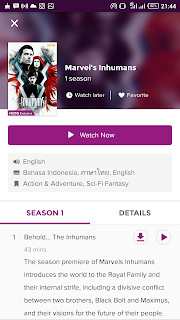 di Hooq ada fitur download film