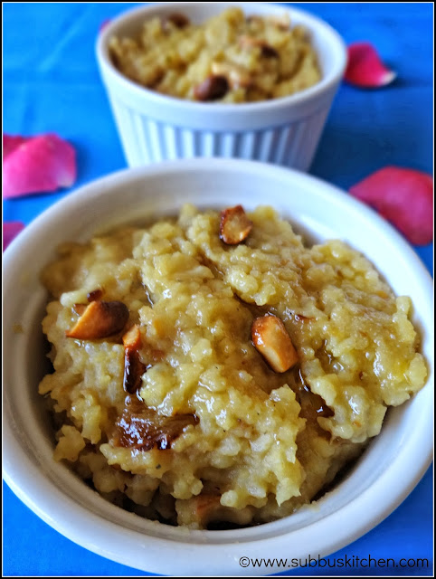 Sweet Rice Pongal / Sakkarai Pongal Sweet Rice Pongal / Sakkarai Pongal
