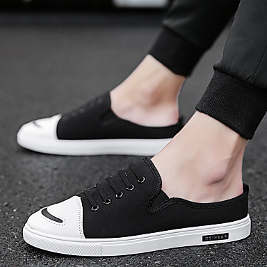 Unisex Comfort Shoes Canvas Spring / Fall Casual / Preppy Sneakers Warm ...