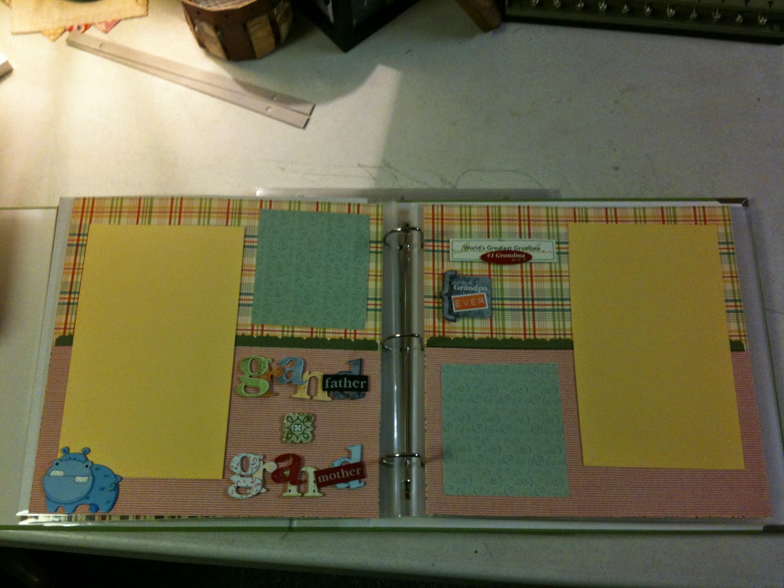 Nana Bluebird Design Baby Book Project