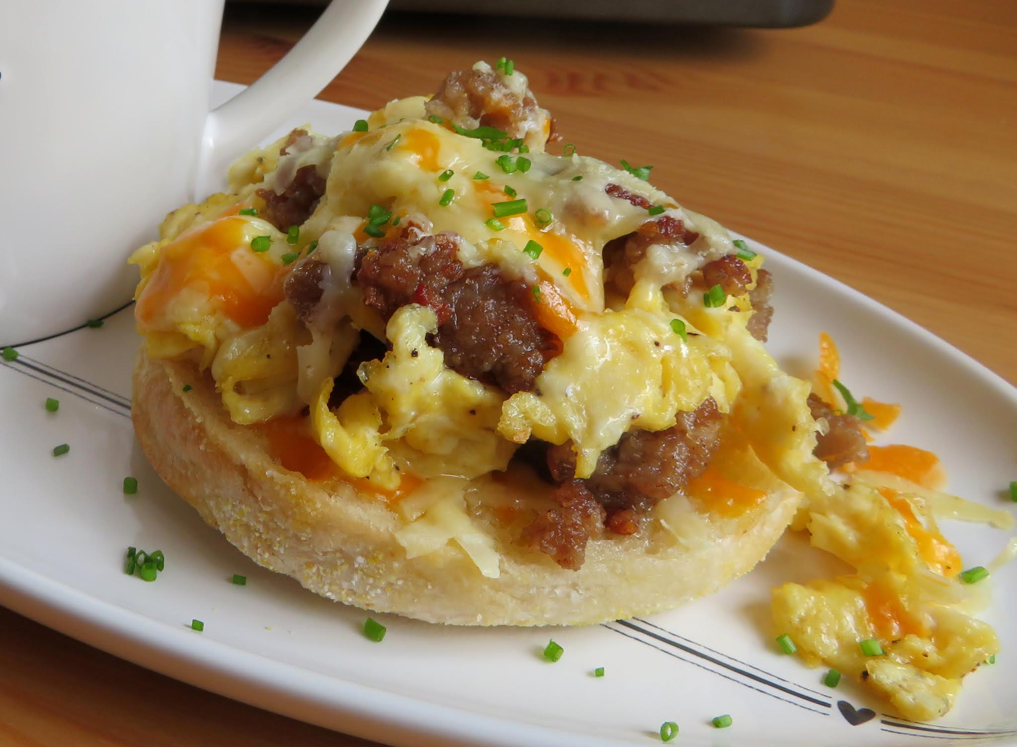 English Muffin Breakfast Pizza The English Kitchen