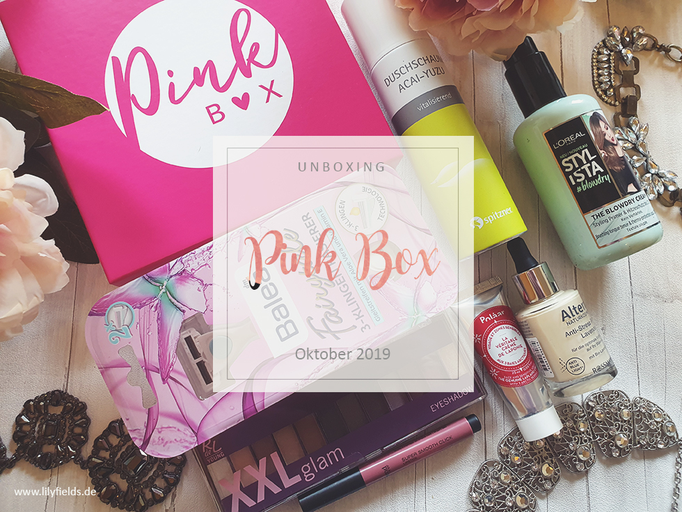 Pink Box - Oktober 2019 - unboxing