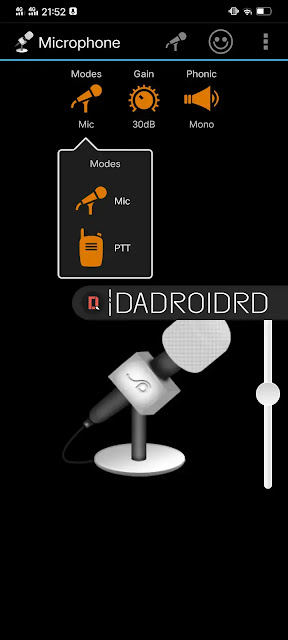 Cara mengubah Smartphone Android menjadi Microphone