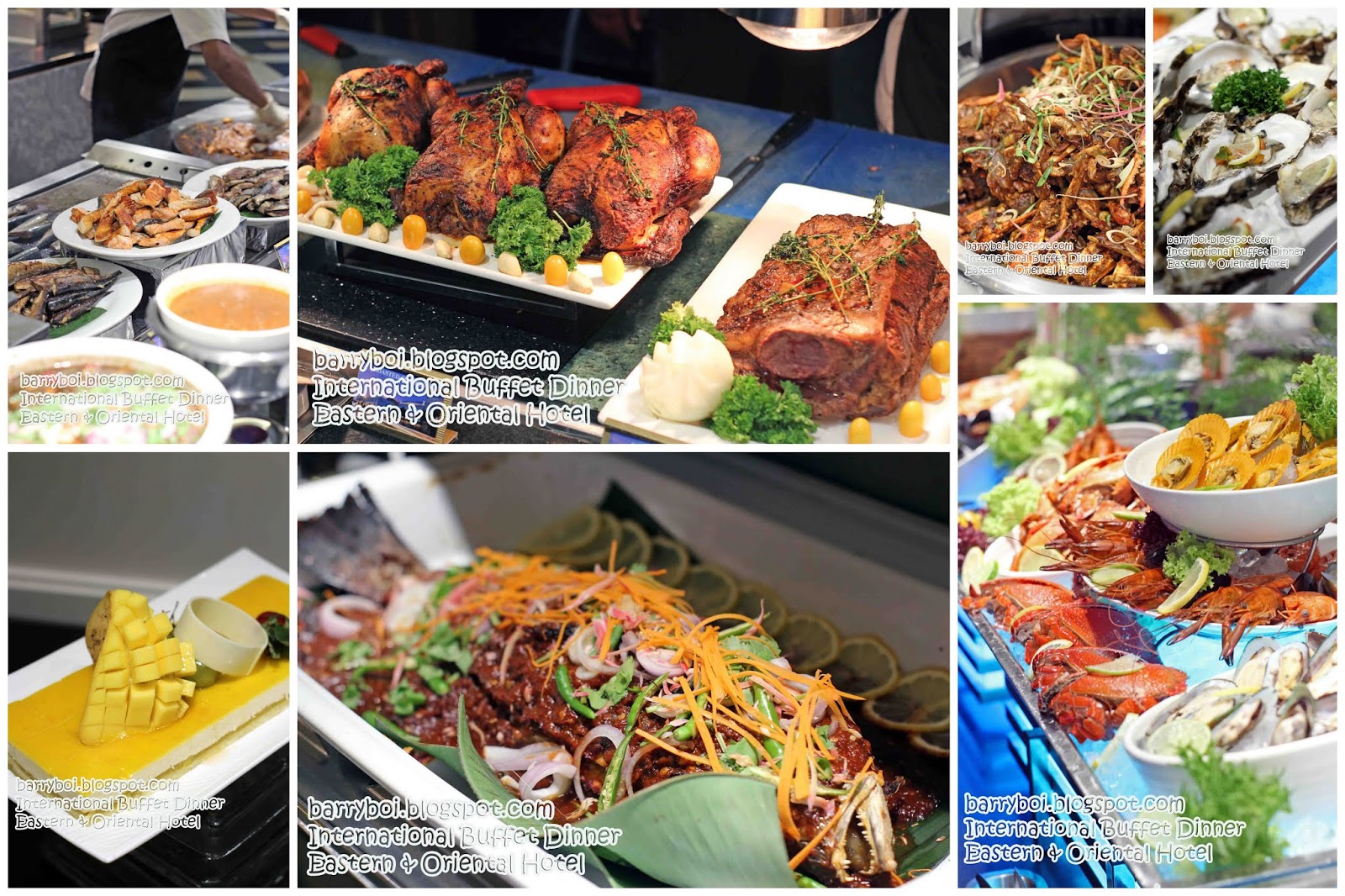 Eastern & Oriental Hotel Penang International Buffet Dinner