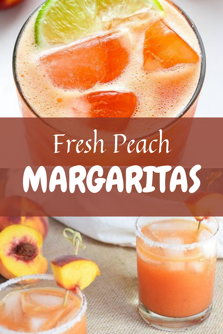 FRESH PEACH MARGARITAS Dinner Recipesz