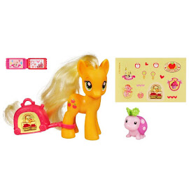 My Little Pony Traveling Single Wave 1 Applejack Brushable Pony