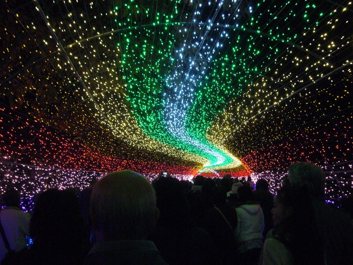 Tunnel of Lights. Фестиваль света