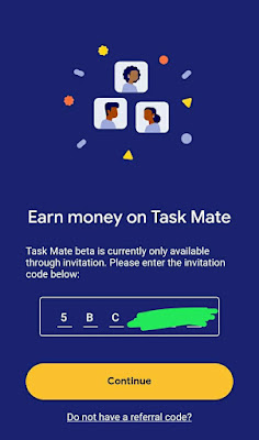Task Mate apps Bangla Refer Code