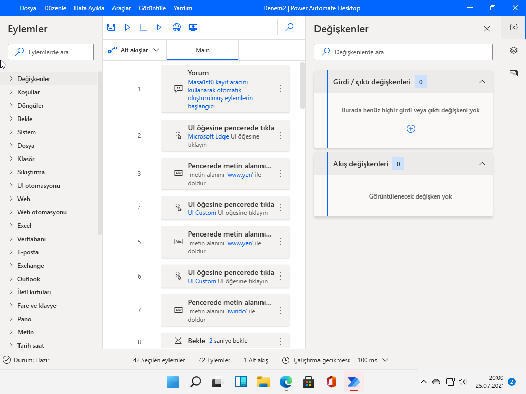 Windows 11'de Power Automate Nasıl Kullanılır 21 Windows%2B11%2B 2021 07 25 20 00 40