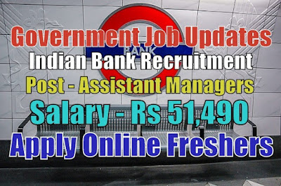 Indian Bank Recruitment 2020