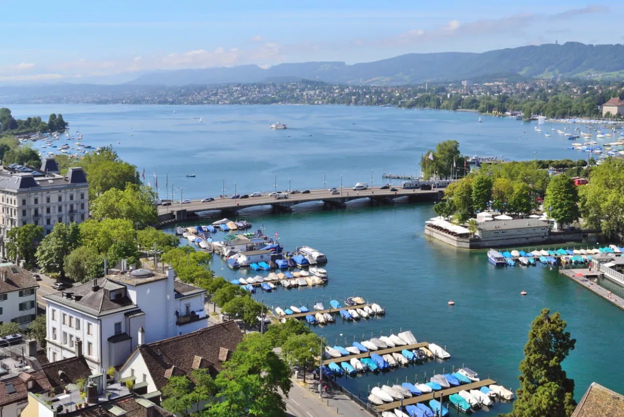 Lake Zurich Switzerland