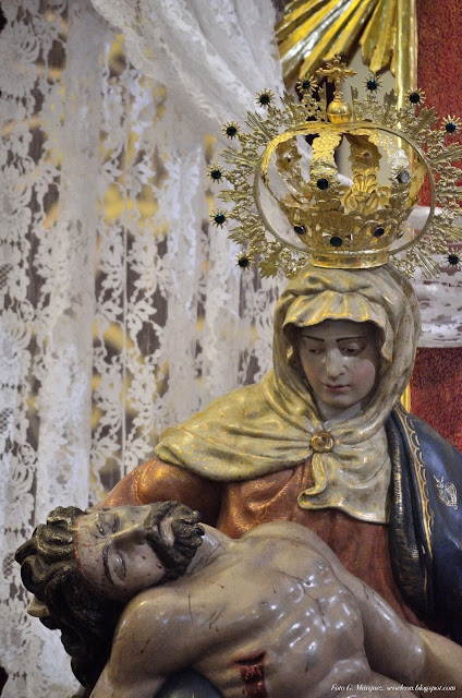 Virgen de las Angustias. Cofradía de Nuestra Señora de las Angustias y Soledad. León. Foto. Gonzalo Márquez