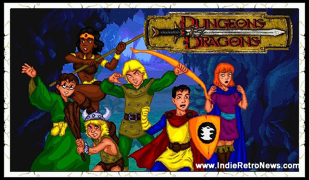 Indie Retro News: Dungeons and Dragons Animated Series Fan Based Brawler  gets a PC release!