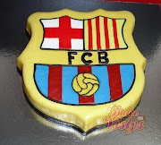 Os dejo las fotos de la semana pasada, que me encargaron el escudo del barça .