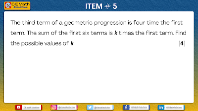 maths, arithmetic sequence, progressions, geometric progression, series, pure math 1, paper 1, AS level past paper items, pure math 9709 items, arithmetic progression, common difference, common ratio, general term, nth term, rule of sequences