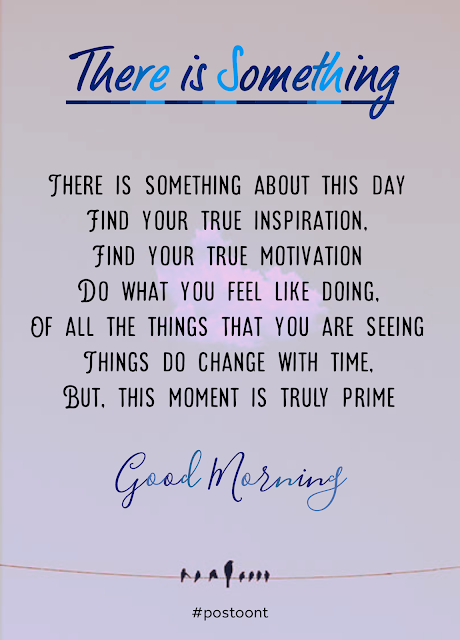 Good Morning Quotes and Inspirational Poems