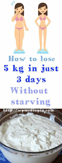 How to lose 5 kg in just 3 days without starving