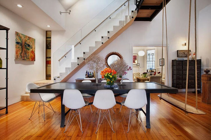 Mmel____Mi marrano estrena lazo: Pon un columpio en tu salón.