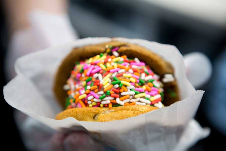 FREE ICE CREAM SANDWICHES CREAM IRVINE SPECTRUM
