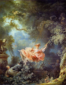 The Happy Accidents of the Swing by Jean-Honoré Fragonard, 1767