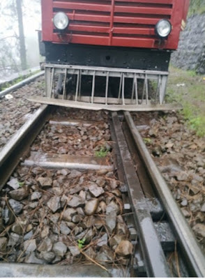 Kalka-Shimla toy train derailed