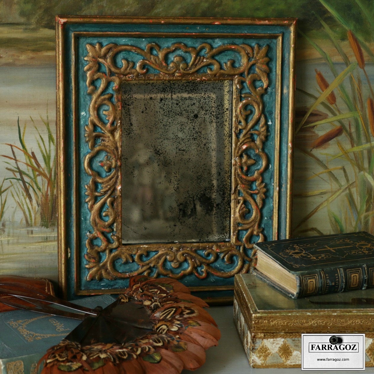 FARRAGOZ How to paint a new plastic frame to look like an authentic