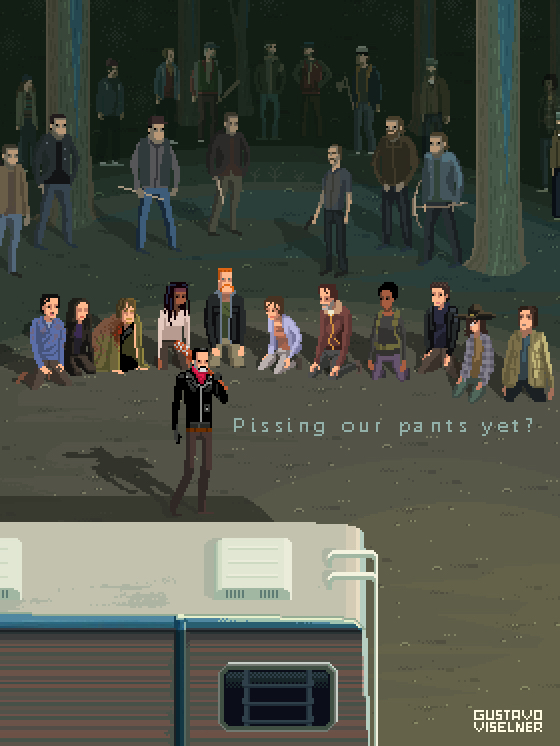 The Walking Dead - Pixel Art The Walking Dead - Pixel Art